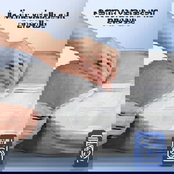 Lavio Gaming Arm Pillow Ergonomic U-Shaped for Lap Back Support Reading Working