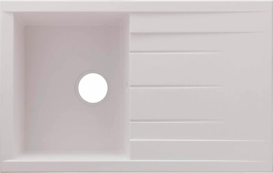 Rocklite Bredon 1.0 Bowl White Composite Reversible