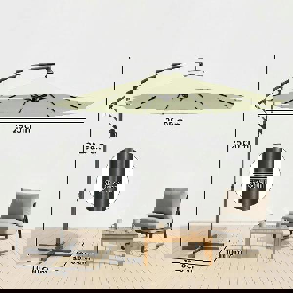 Patio Offset Umbrella