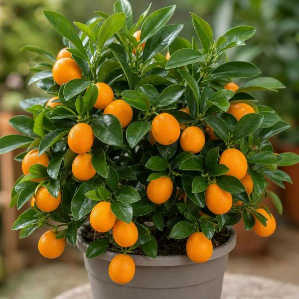 5L Calamondin Tree – Indoor & Outdoor Citrus in Decorative Pot Plants By Post