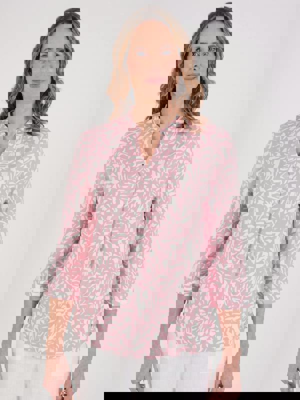 TIGI Notch Neck Squiggle Top