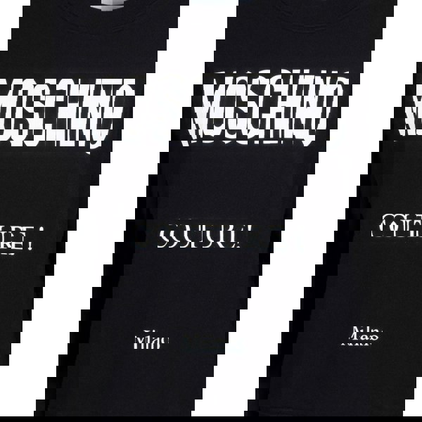 MOSCHINO 221EA17230528 1555 BLACK JUMPER FEMALE XXS