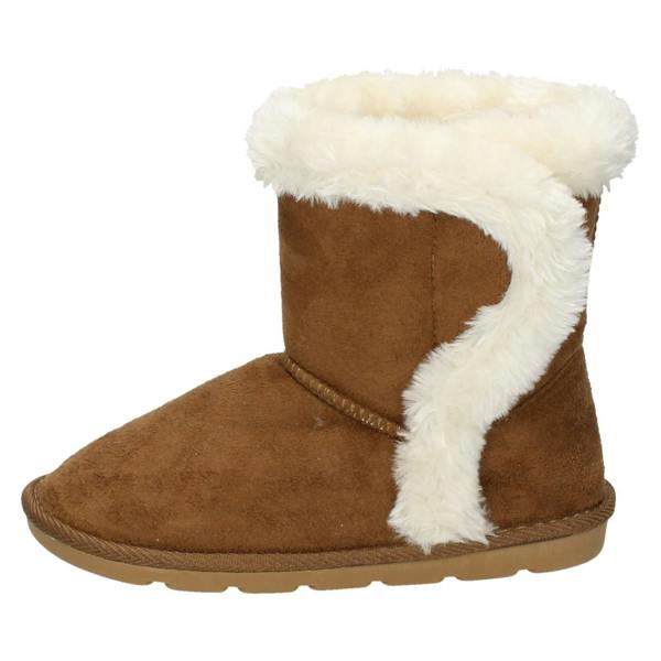 Spot On Girls Spot On Fur Trim Ankle Boots