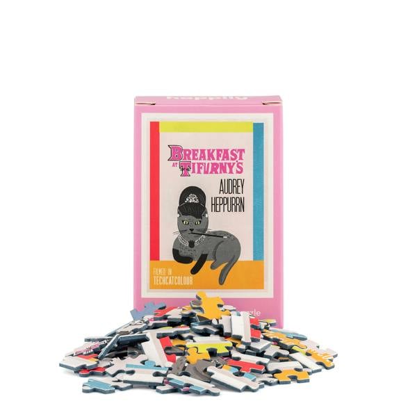 Happily Puzzles Breakfast at Tifurny's - 99 Piece Mini Jigsaw Puzzle
