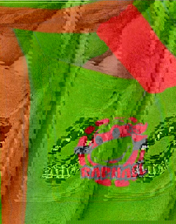 Teenage Mutant Ninja Turtles Mens Green Hooded Bathrobe