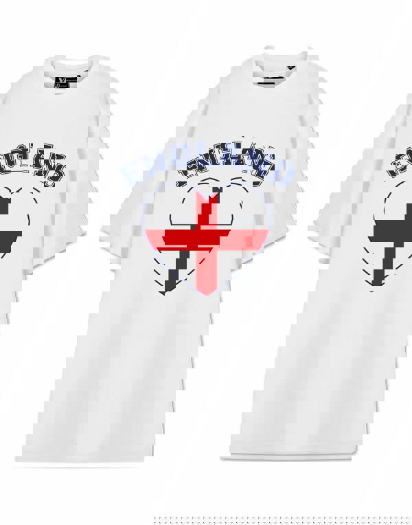 Show Me The Merch Unisex White Heart Short Sleeved T-Shirt