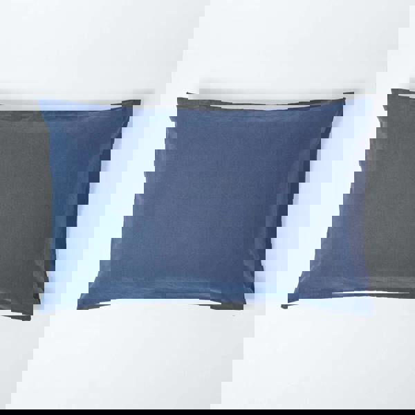 HOMESCAPES French Flax Linen Housewife Pillowcase, Standard Size