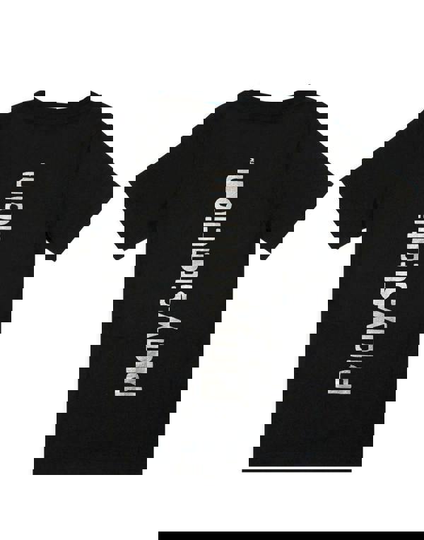 PlayStation Boys Black Foil Logo Short Sleeved T-Shirt