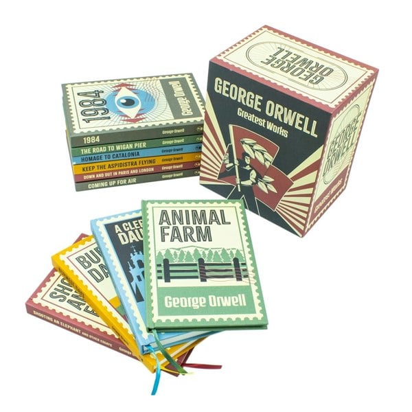 The Greatest Works Of George Orwell 10 Books Hardback Collection