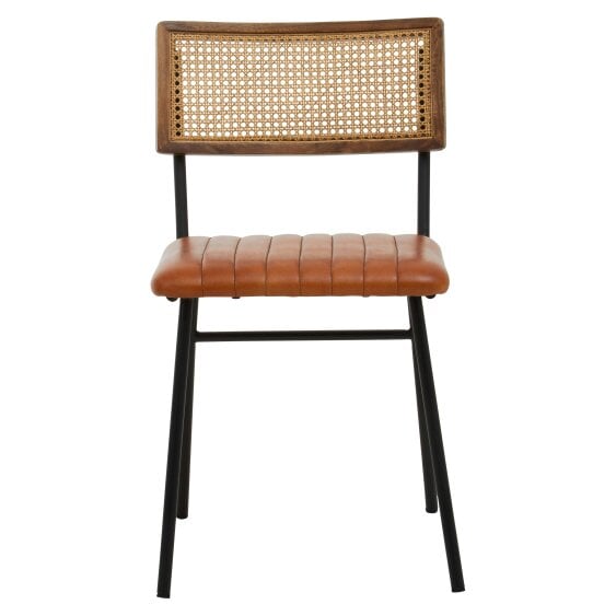 Fifty Five South Buffalo Tan Leather Dining Chair