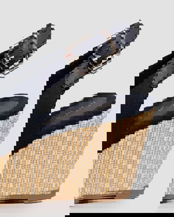 Tommy Hilfiger Iconic Elba Sling Back Wedge - Desert Sky - CHO - Designer Womens Sandals