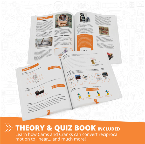 Engino STEM Mechanics: Cams & Cranks