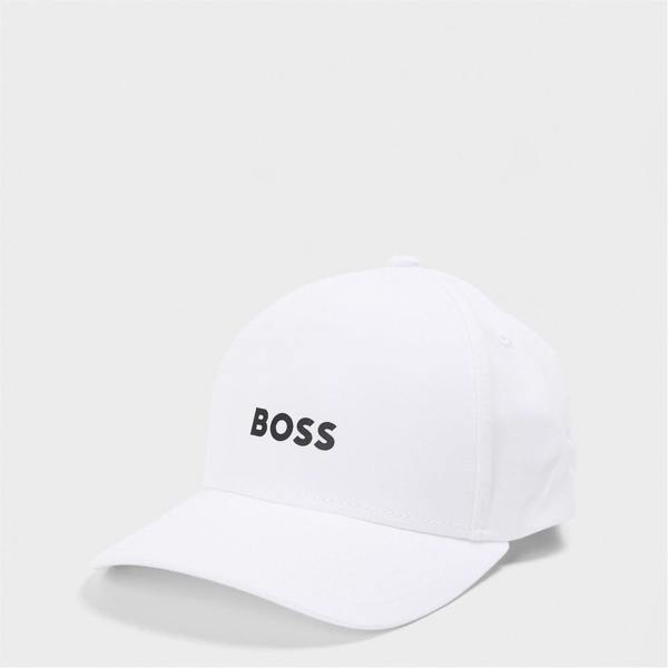 Boss Unisex Adult Seth Embroidered Logo Baseball Cap - White - 