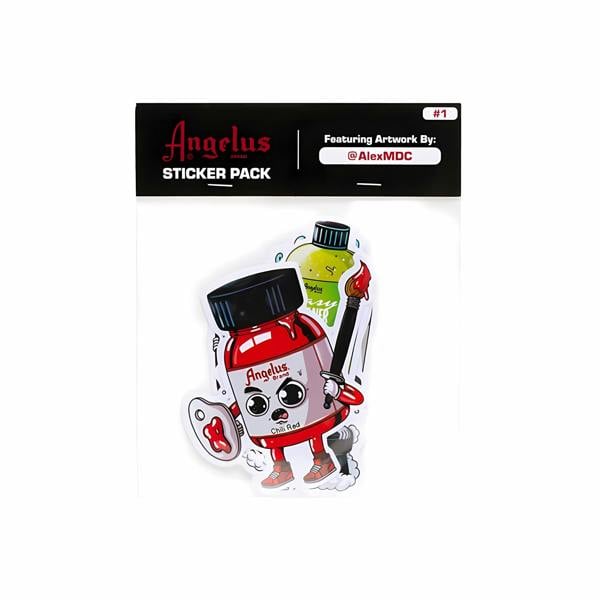 Angelus Sticker Pack - Alex MDC Custom Culture Art Collection