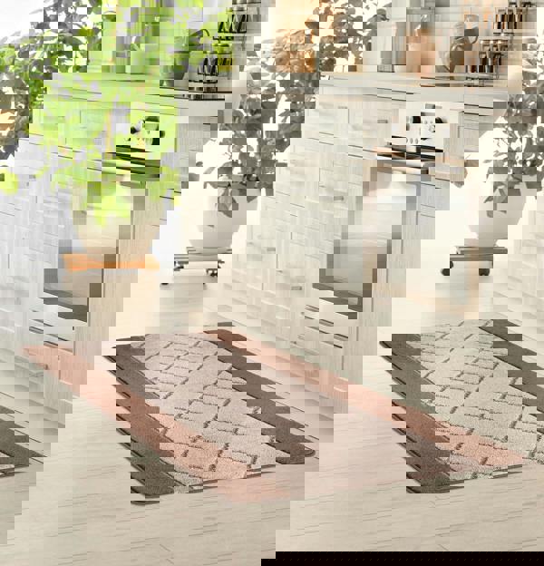 Smart Living Carmela Gel Mat - Brown Beige