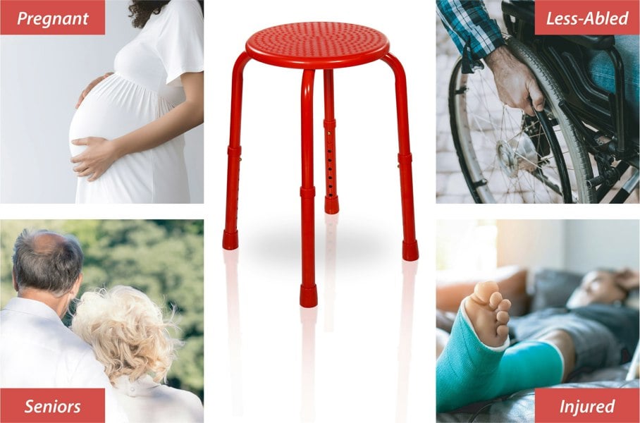 Aidapt Multi-Purpose Adjustable Stool