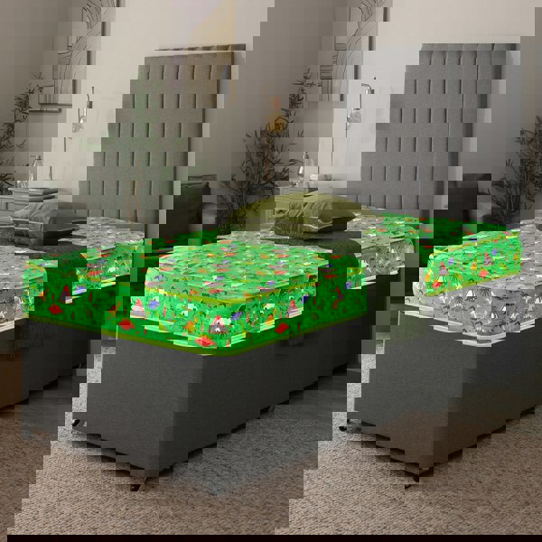 eXtreme Comfort Dreamy Dinosaur Kids Mattress - 16.5cm Deep, Dual-Sided Comfort