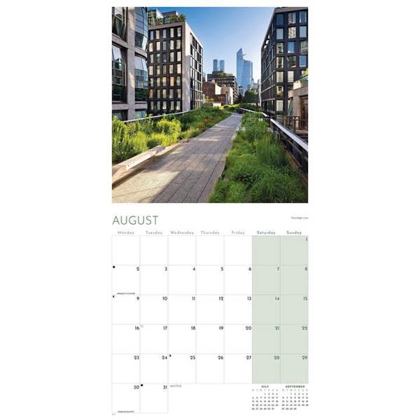 New York Calendar 2027, Wall Calendars, Month To View, Travel, Gift