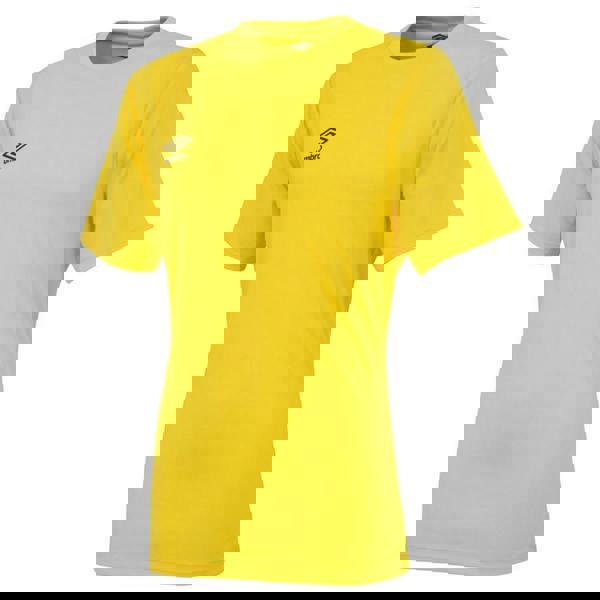 Umbro Mens Club Short-Sleeved Jersey - Yellow - 