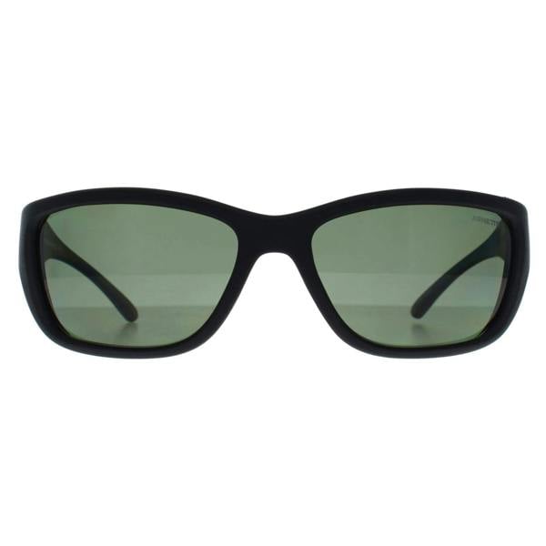 Arnette Sunglasses AN4353 Bubblewrap 29009A Matte Black Dark Green Polarized