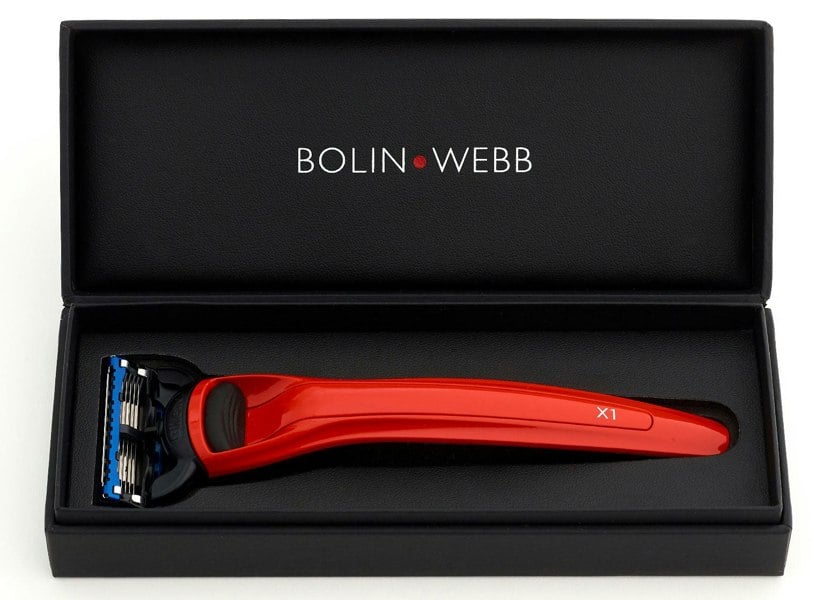 Bolin Webb Razor X1 Cooper Red - Gillette Fusion 5