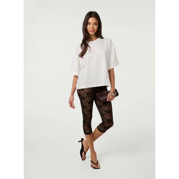 Pink Vanilla Lace Capri