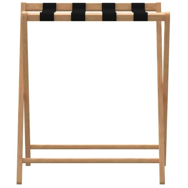 Berkfield Luggage Rack 68.5x38x58 cm Bamboo