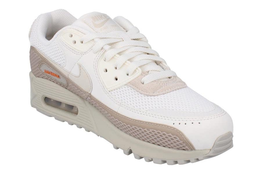 Nike Air Max 90 Prm Mens Trainers Im5759 Shoes  001 - Phantom Light Orewood Brown 001 - Photo 3