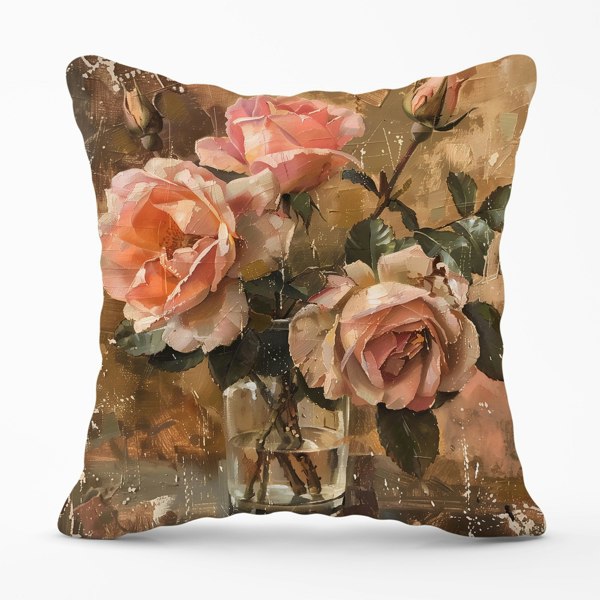 Warren Reed Vintage Roses Cushions