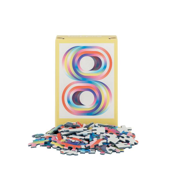 Happily Puzzles Poster Lad Set - 4 x 99 Piece Mini Jigsaw Puzzles