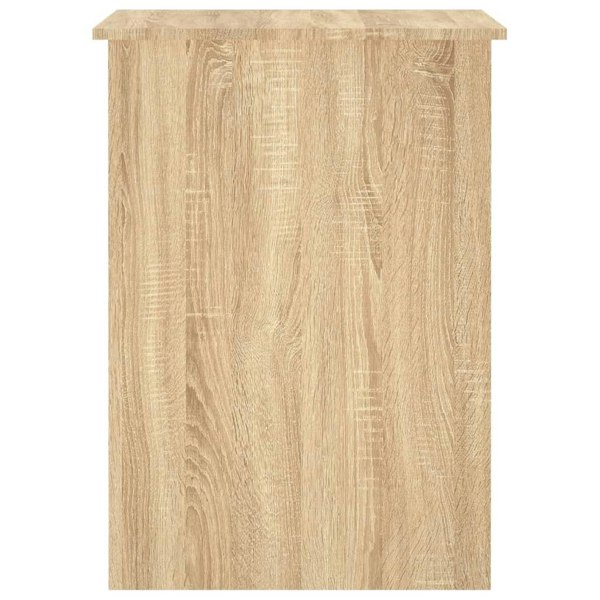 Berkfield Desk Sonoma Oak 100x55x75 cm Engineered Wood