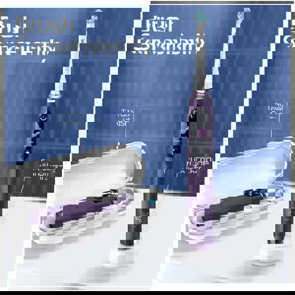 Oral-B iO 8 Violet Electric Toothbrush - Additional 4