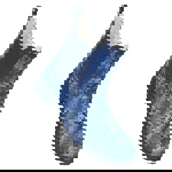 Mountain Warehouse Womens/Ladies Floral Rubber Wellington Boots - Dark Blue