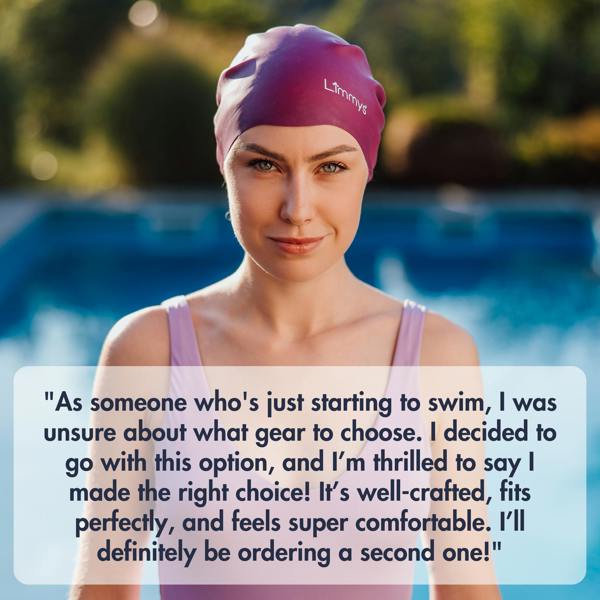 Limmys Premium Women's Swim Caps