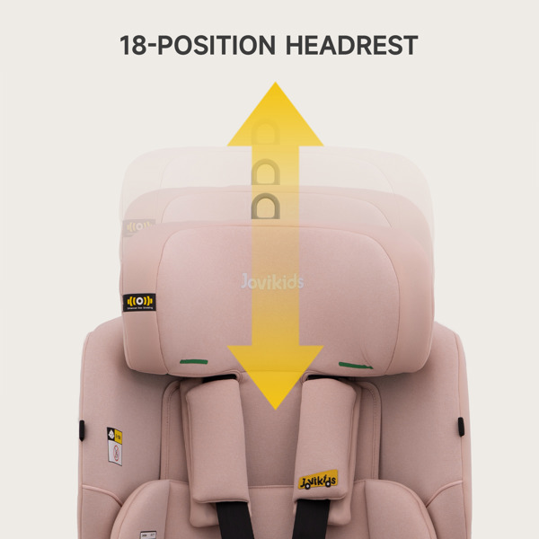 JoviKids Cici TT Car Seat - Rosewood