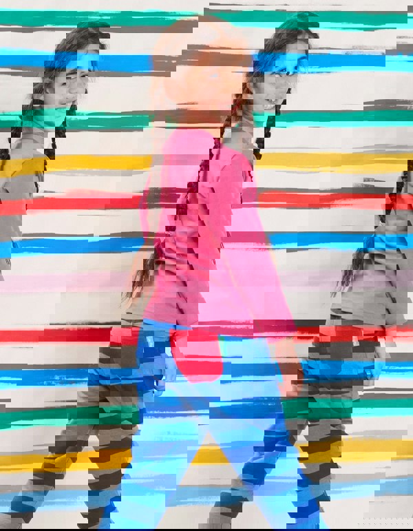 Organic Blue Blue Striped Joggers - Toby Tiger UK Retail