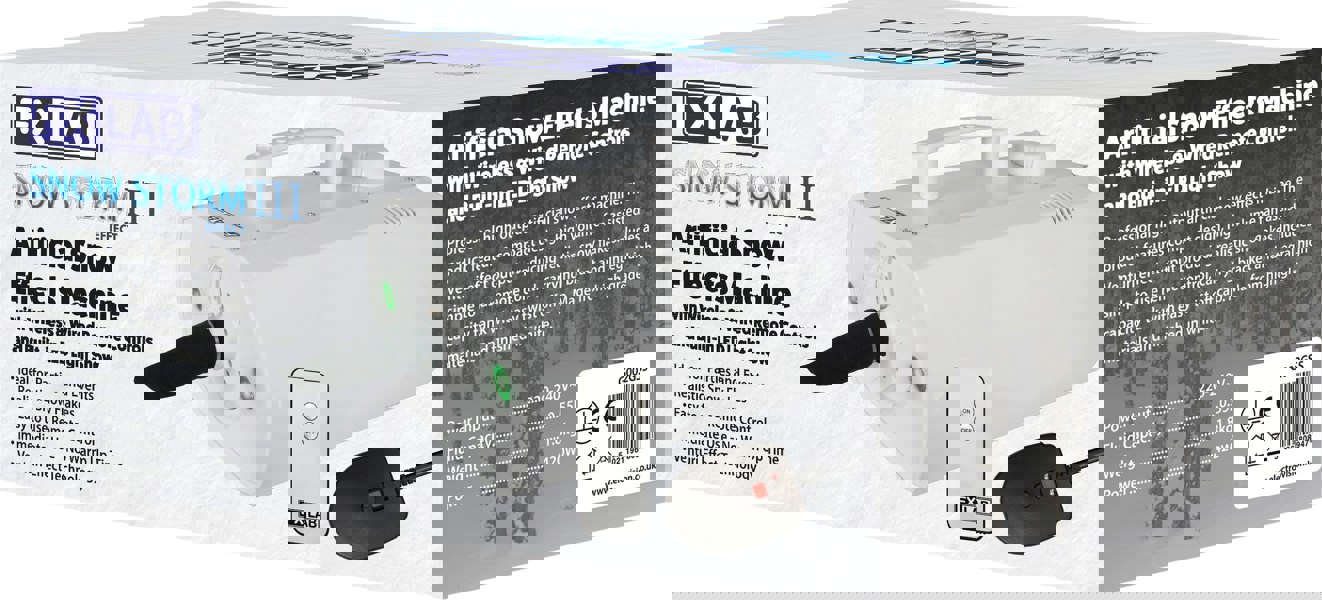 FX Lab Fxlab 420W Snow Machine With Led Lights