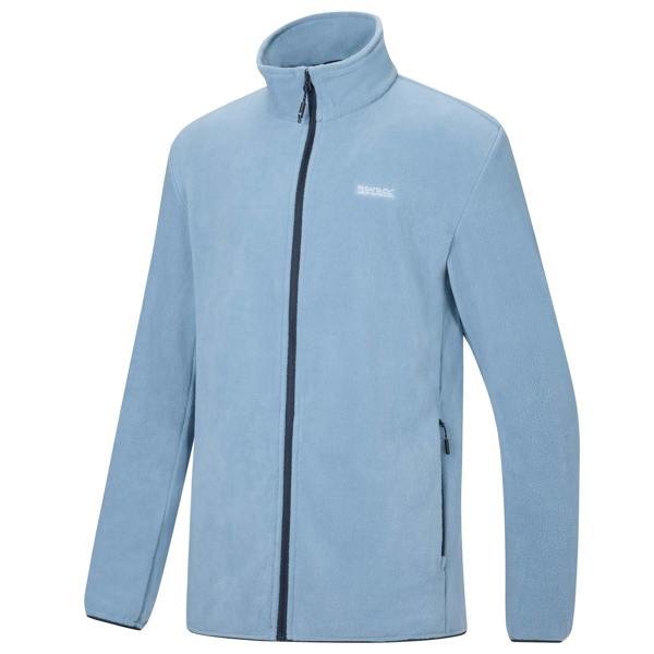 Regatta Mens Harrow Full Zip Fleece Jacket - Dusky Blue - 