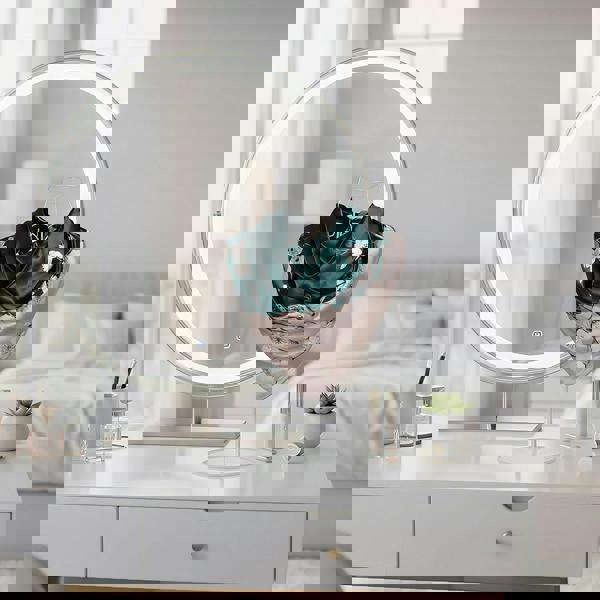 Anyyou Fashion Premium Satin Square Scarf – Green 646 Silk-Feel Neckwrap for Women