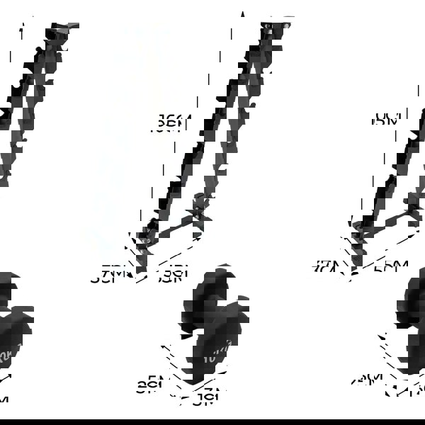 Body Revolution Neoprene Dumbbells Set with Rack