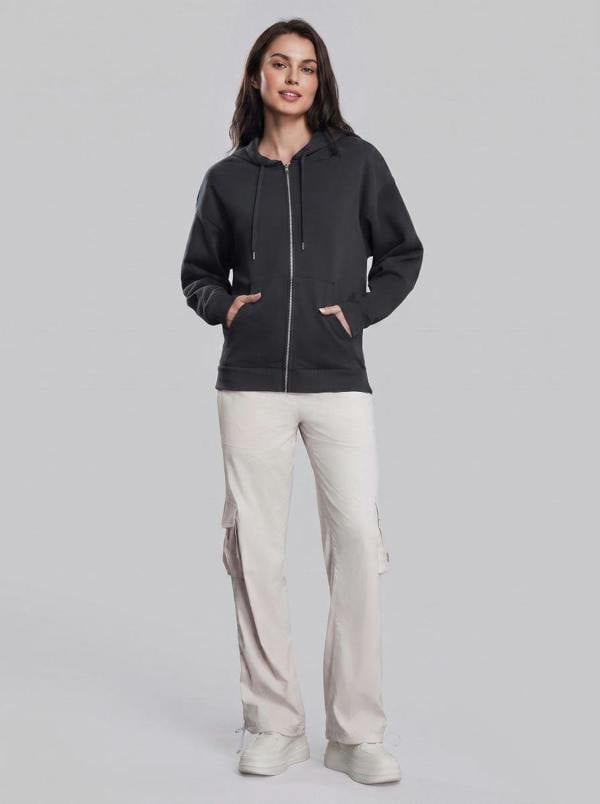 Anniou Fleece Lined Full Zip Hoodie
