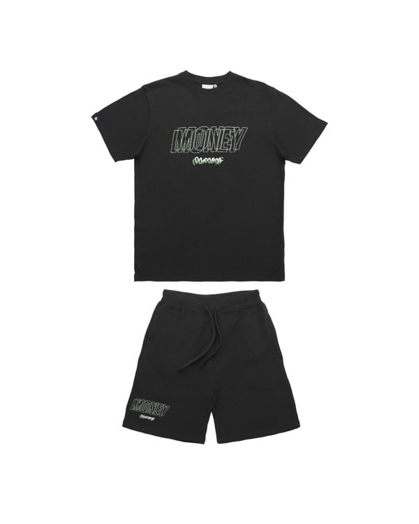 Money Compound Twin Set Black