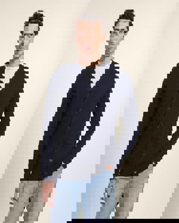 Larsson & Co Milano Knit V-Neck Cardigan