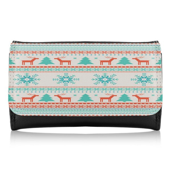 Benjamin Tate Design Christmas Traditional Knitted Dining Maxi Purse