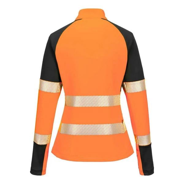 PW3 Hi-Vis Women's 1/4 Zip Sweatshirt - Hi-Vis Trousers