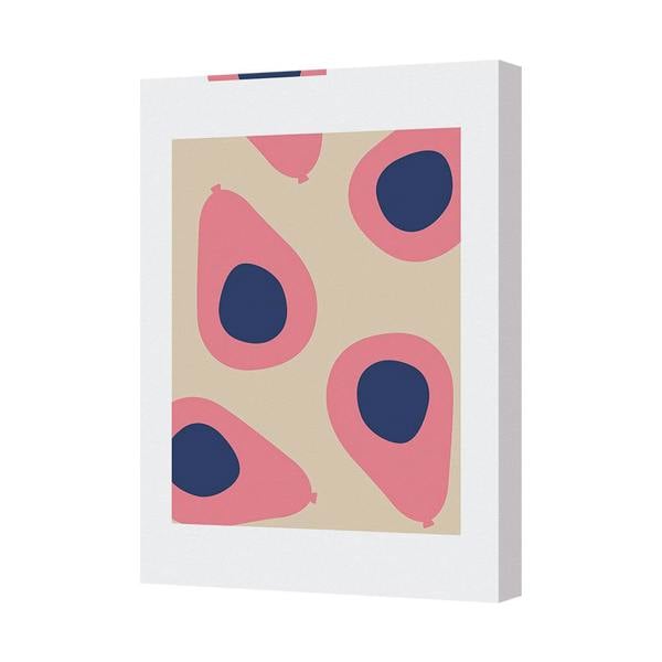 Benjamin Tate Design Abstract Balloon Shapes Canvas Art Print Made In UK