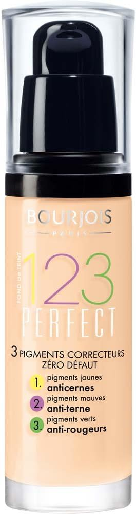 Bourjois Paris Bourjois 123 Perfect Foundation, Various Shades, 30ml