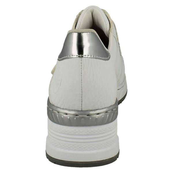 Rieker Ladies Rieker Wedge Heeled Trainers N4354