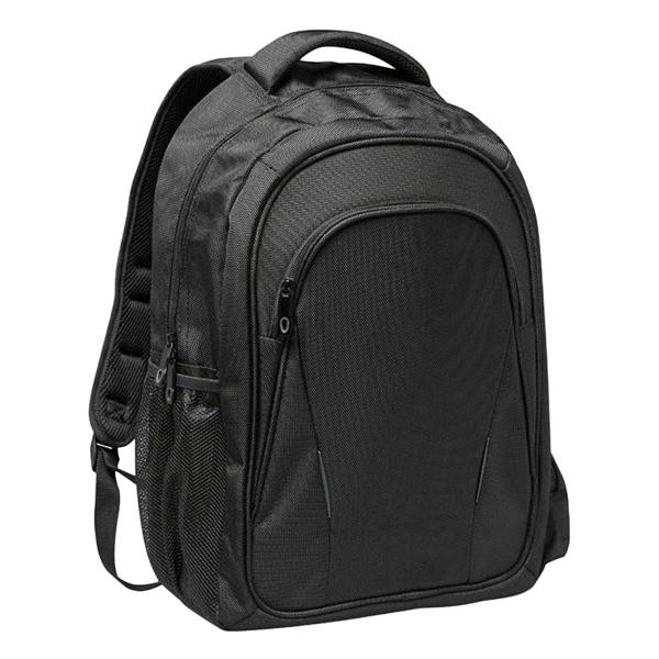 MidOcean Macau Plain Laptop Backpack - Black - 