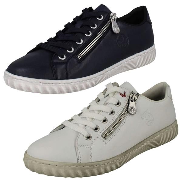 Rieker Ladies Rieker Antistress Zip Detailed Trainer N0900
